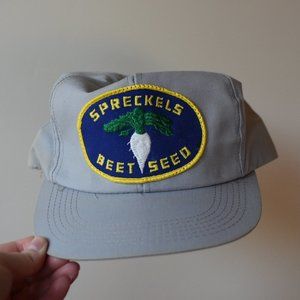 Vintage Ball Cap Spreckel's Beet Seed